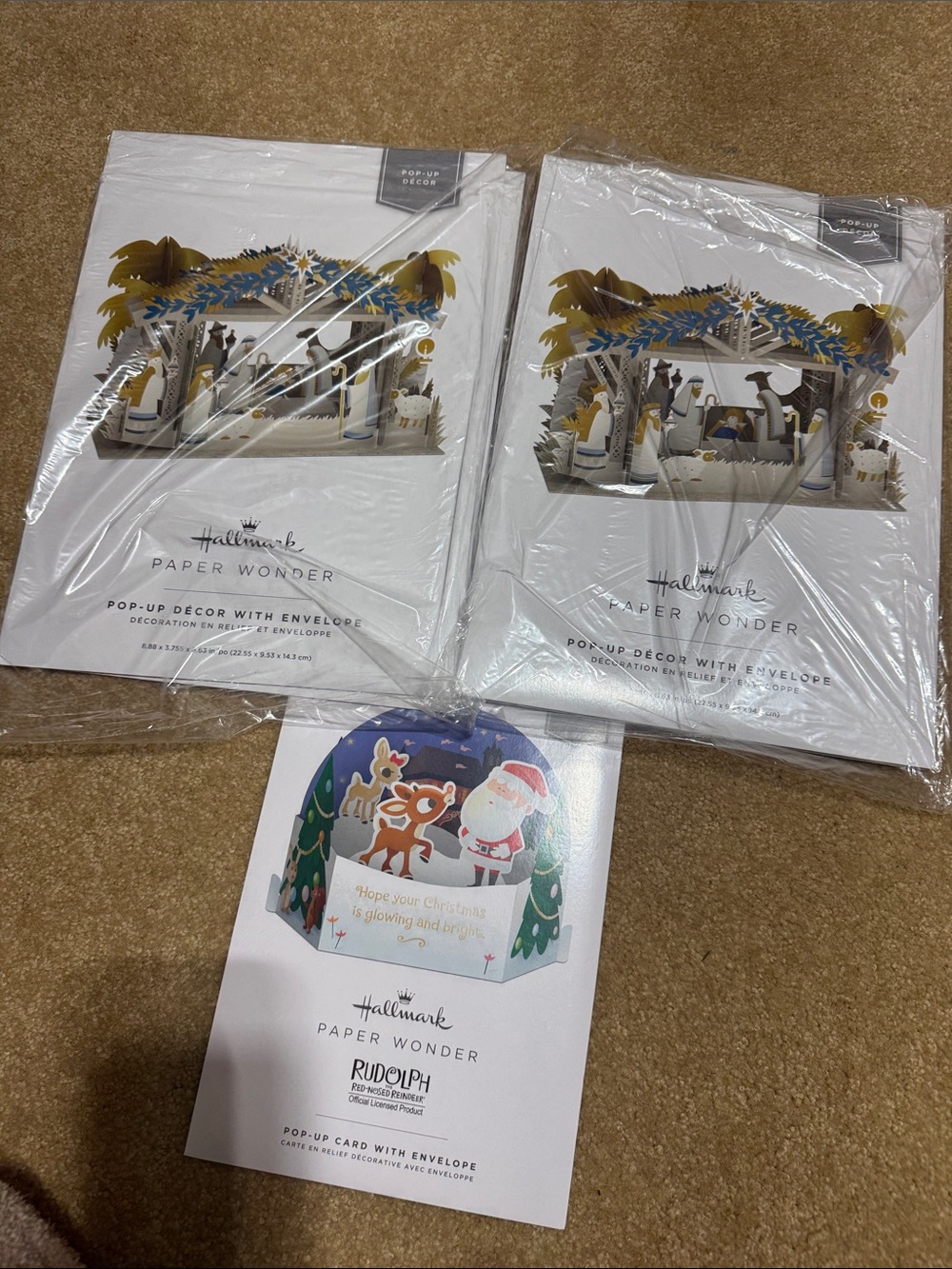 Hallmark Christmas cards